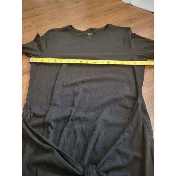 ‎Aerie Long Sleeve Tie Front Dress - Picture 4 of 5